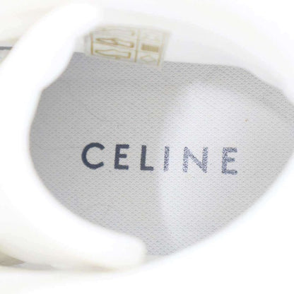 Celine High Cut Lace Up Block Sneakers Rm1212 White 36