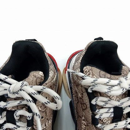 Gucci X Balenciaga Triple S Women's USA8 25.0cm (9.84in) Beige X Brown Shoes