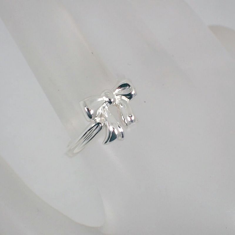 Tiffany & Co / 925 / Ribbon / Ring / 14.5 / J91-1