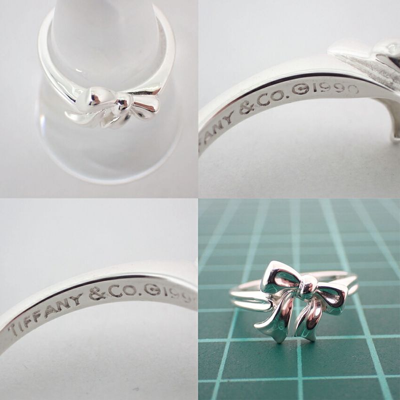 Tiffany & Co / 925 / Ribbon / Ring / 14.5 / J91-1