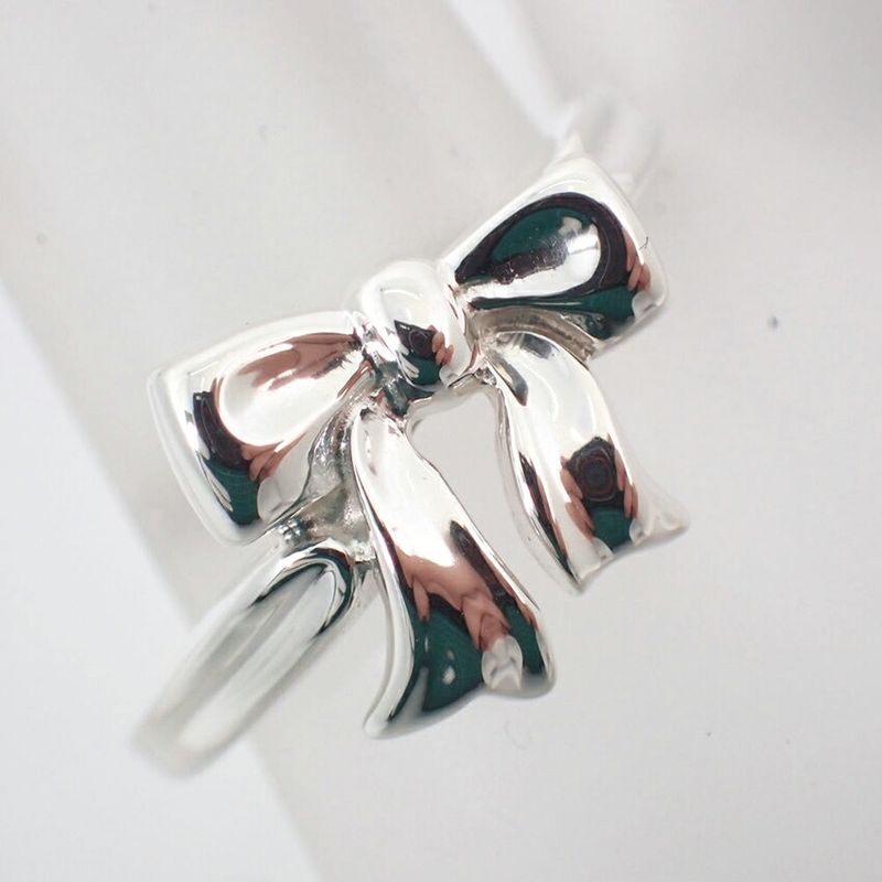 Tiffany & Co / 925 / Ribbon / Ring / 14.5 / J91-1
