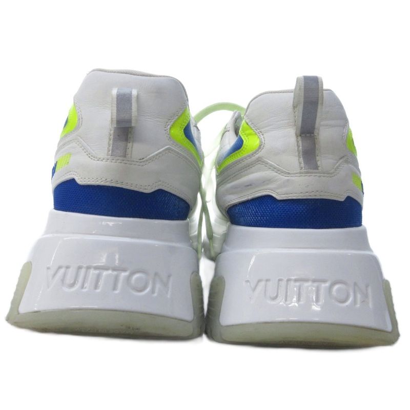 Louis Vuitton Runaway Pulse Line Sneakers High Cut Multicolor Approx 26.5cm