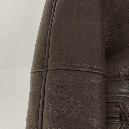 Christian DIOR Mouton Coat Jacket Tailored Coat Other Coat Sheepskin Brown Men's