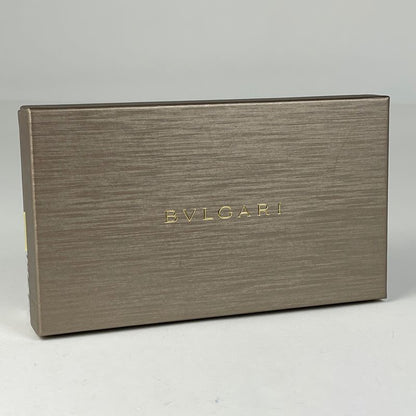 Bulgari Bvlgari Serpenti Fold Long Snake Wallet Leather Green Women