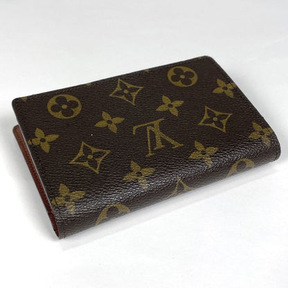 Louis Vuitton Porte Monet Vieux Viennois Billfold Coin Purse Clasp Fold Wallet