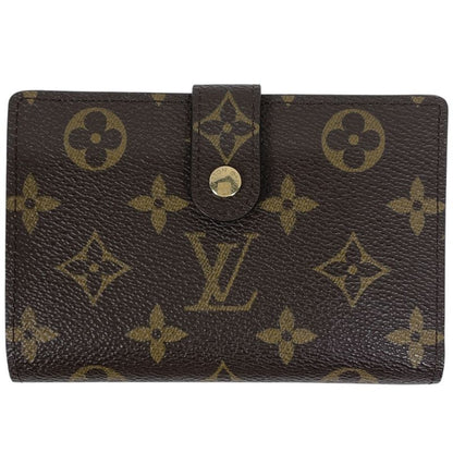 Louis Vuitton Porte Monet Vieux Viennois Billfold Coin Purse Clasp Fold Wallet