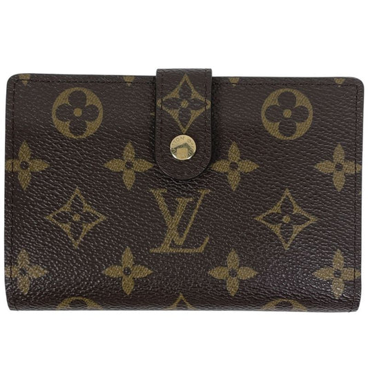 Louis Vuitton Porte Monet Vieux Viennois Billfold Coin Purse Clasp Fold Wallet