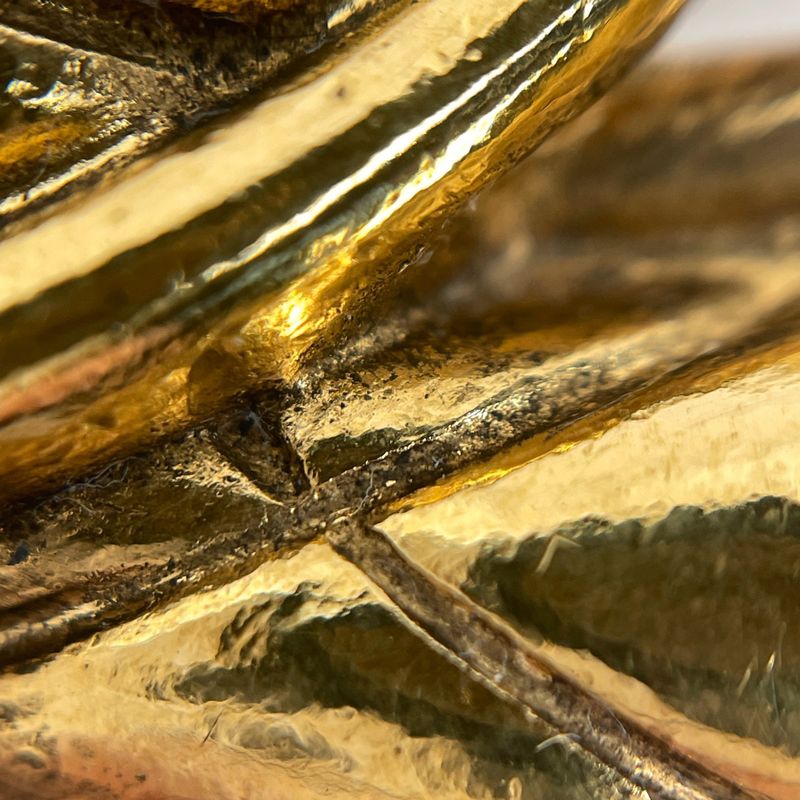 Chanel Coco Mark Brooch Matelasse Brooch GP Gold Ladies