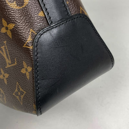 Louis Vuitton Torres PM Diagonal Shoulder Bag Monogram Macassar Brown Noir