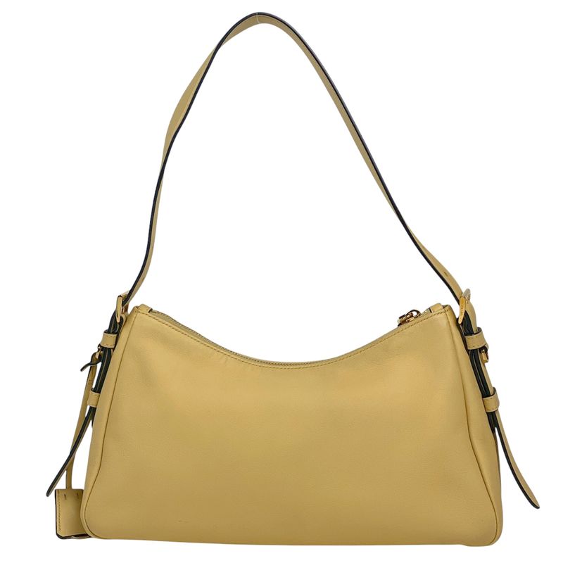 Prada Emme Medium Shoulder Bag One Shoulder Bag Leather Yellow 1bc229 Women