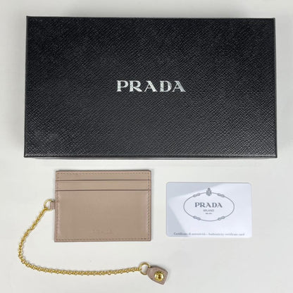 Prada Logo Fold Long Wallet Billfold Coin Purse Long Leather Nero (black)