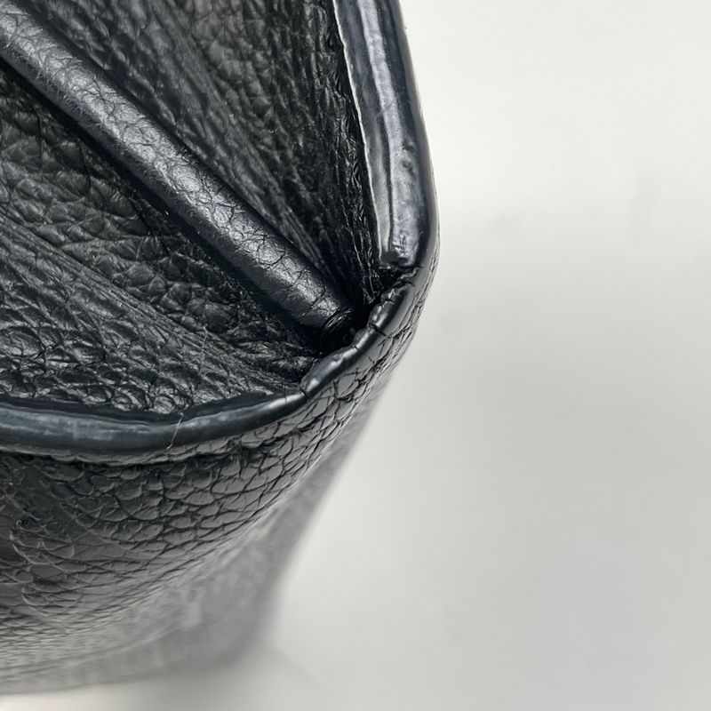 Louis Vuitton Portefeuille Sarah Long Fold Wallet Monogram Empreinte Noir Black