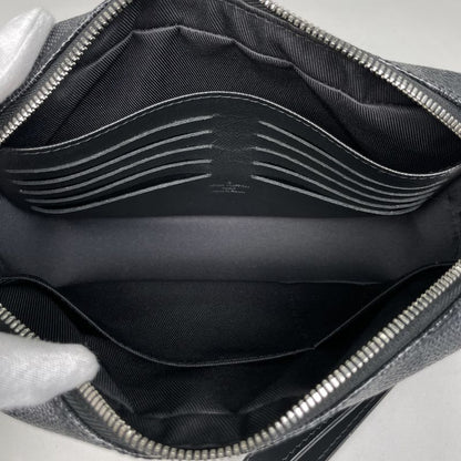 Louis Vuitton Pochette Casai Clutch Bag Second Bag Damier Graphite Noir Black