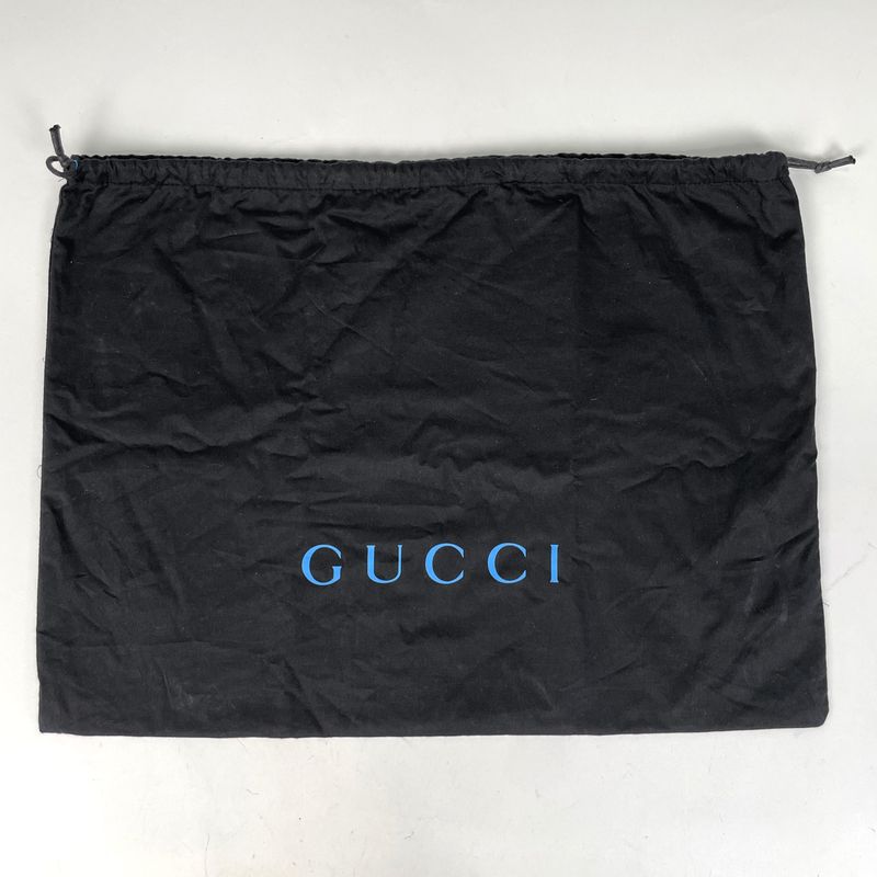 Gucci Ghost Shoulder Bag Clutch Bag Star Shoulder Bag Leather Navy 429004 Men's