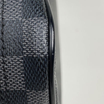 Louis Vuitton Trousse Toilette GM Travel Pouch Second Bag Damier Graphite Noir