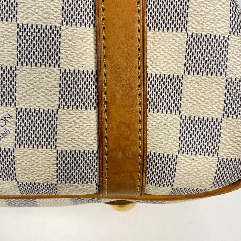 Louis Vuitton Stresa PM Handbag Tote Shoulder Bag Damier Azure White N42220