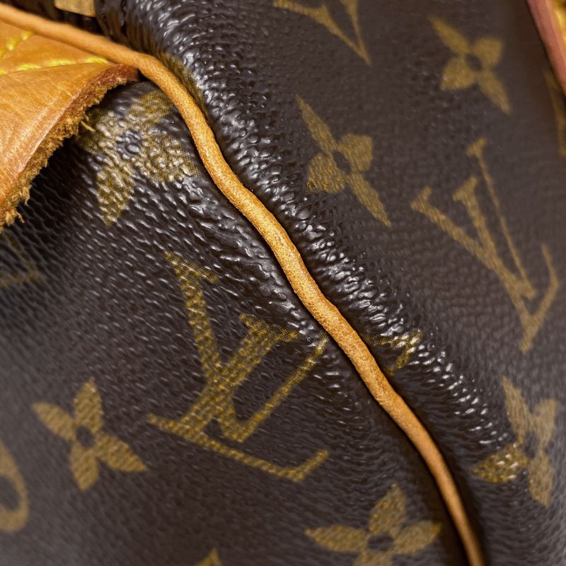 Louis Vuitton Speedy 30 Boston Bag Commuter Handbag Monogram Brown M41526 Women