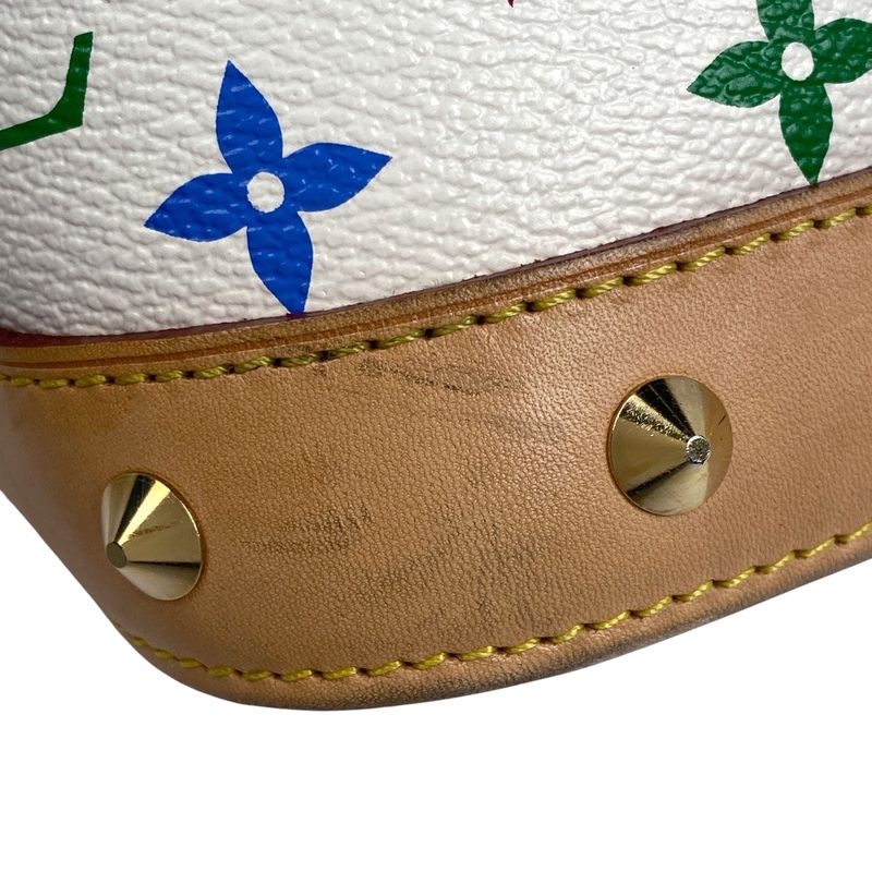 Louis Vuitton Alma Handbag Monogram Multicolor Bron (white) M92647 Women
