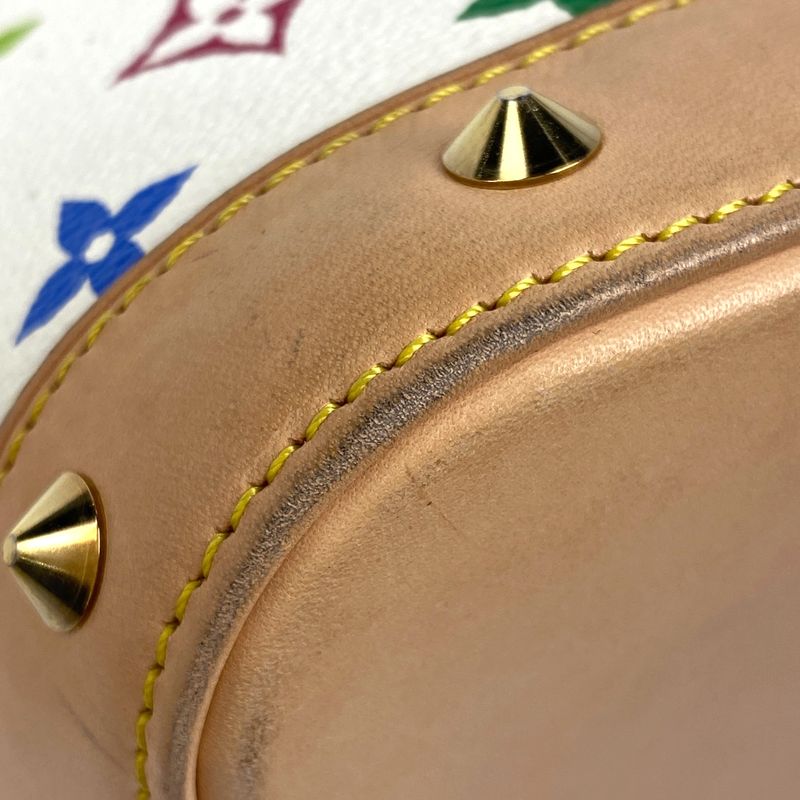 Louis Vuitton Alma Handbag Monogram Multicolor Bron (white) M92647 Women