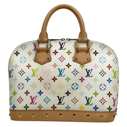 Louis Vuitton Alma Handbag Monogram Multicolor Bron (white) M92647 Women