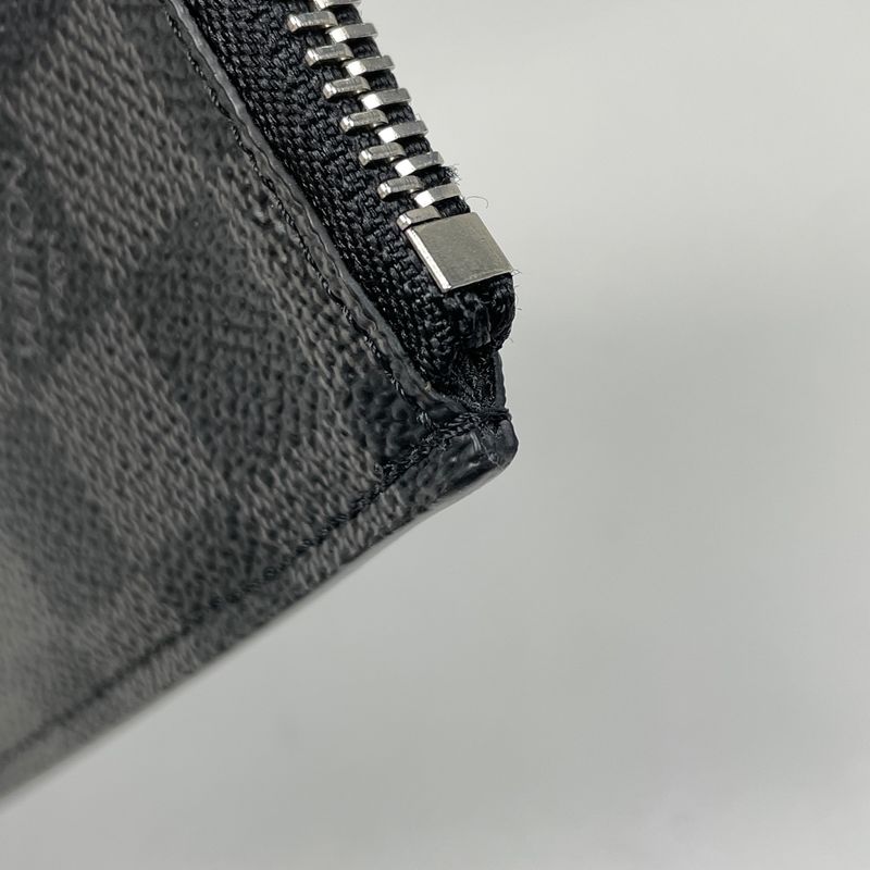 Louis Vuitton Pochette Jules PM Second Bag Pouch L-shape Zipper Clutch Bag