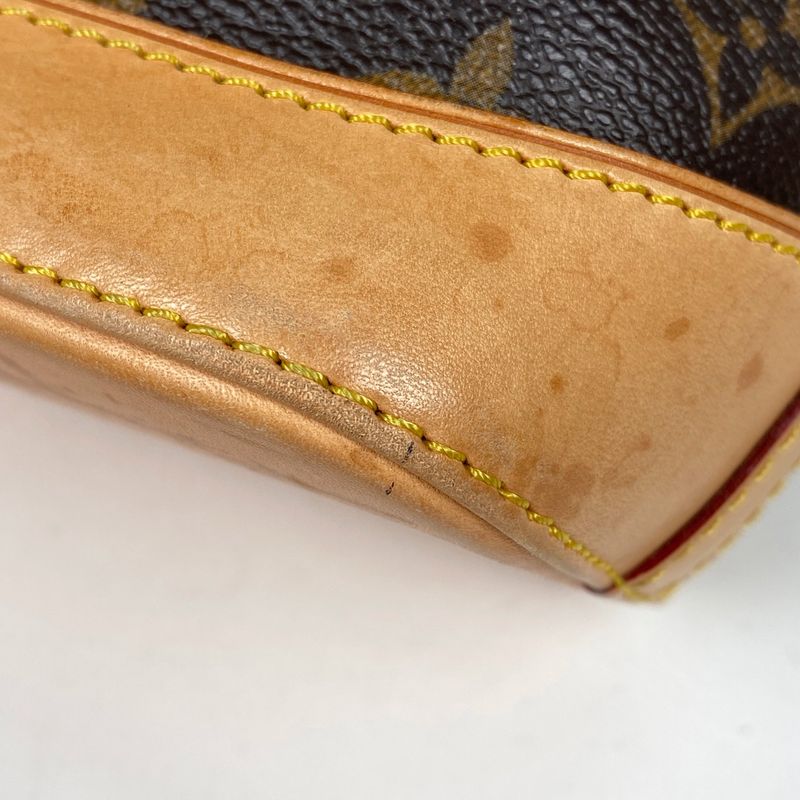 Louis Vuitton Lock It Tote Handbag Monogram Brown M40102 Women