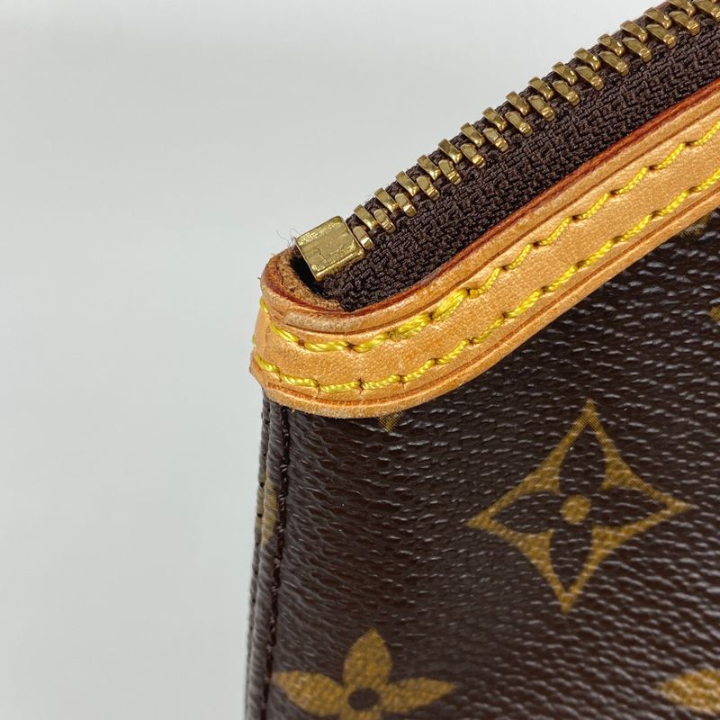 Louis Vuitton Lock It Tote Handbag Monogram Brown M40102 Women