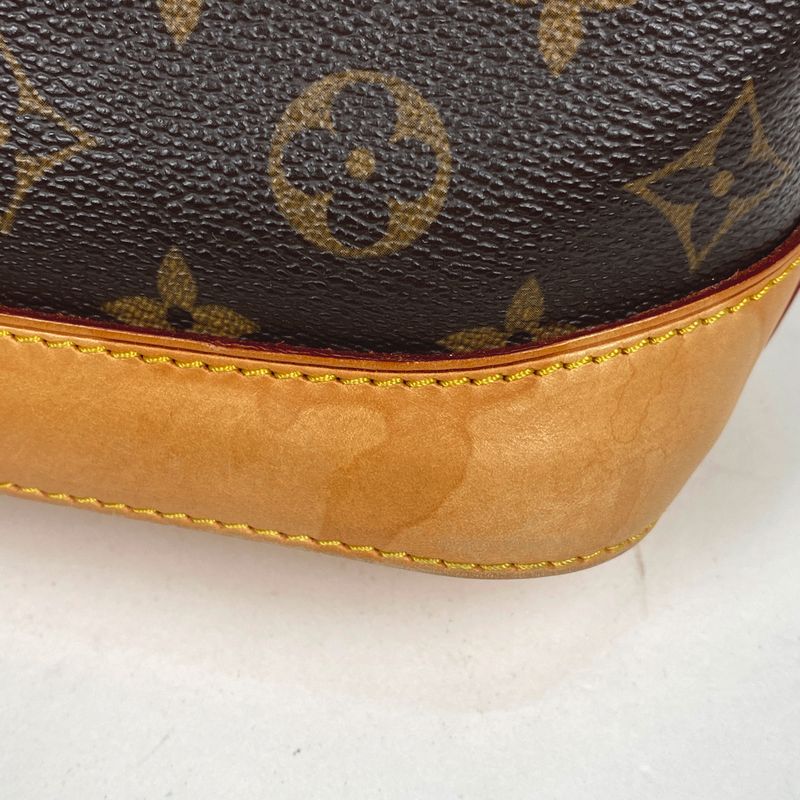 Louis Vuitton Lock It Tote Handbag Monogram Brown M40102 Women