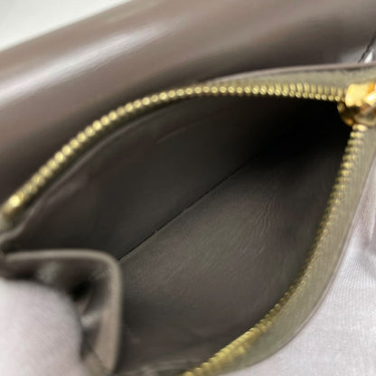 Celine Triomphe Trifold Wallet With Mini Coin Case Leather Glaze Women