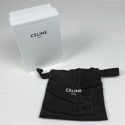 Celine Triomphe Trifold Wallet With Mini Coin Case Leather Glaze Women