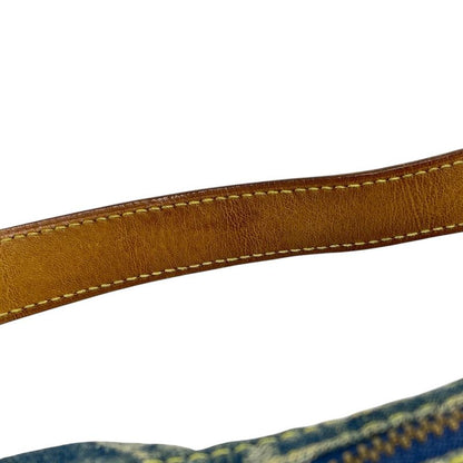 Louis Vuitton Baggy PM Shoulder Handbag One Shoulder Bag Monogram Denim Blue