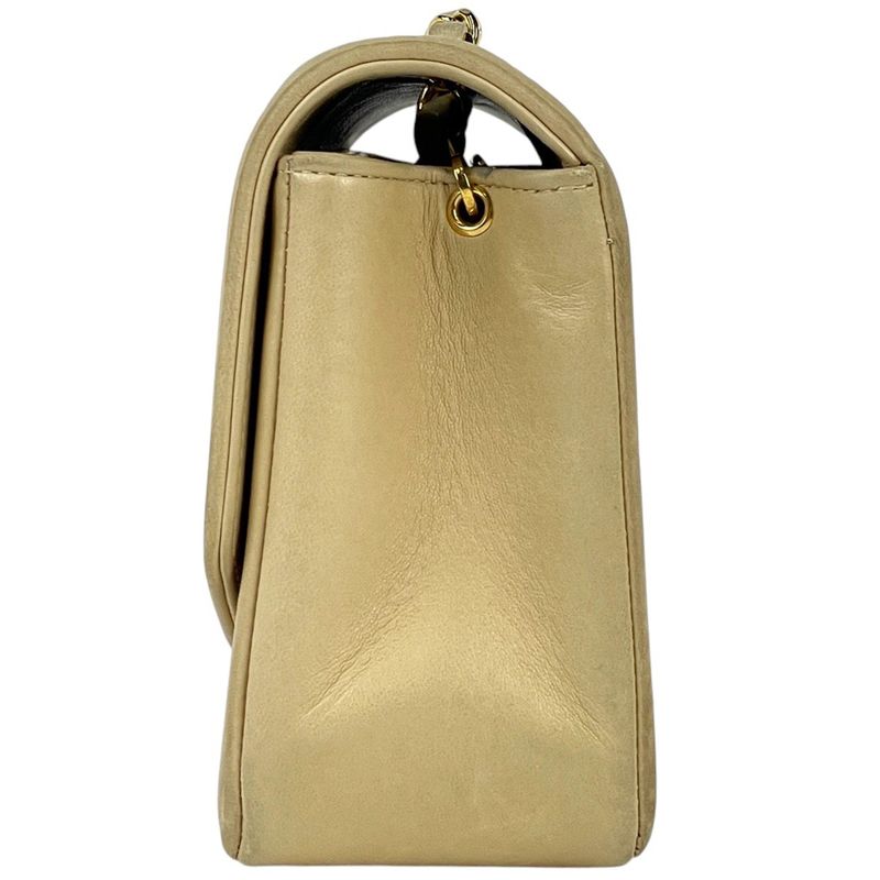 Chanel Diana Matelasse Single Flap Chain Shoulder Bag Coco Mark Shoulder Bag