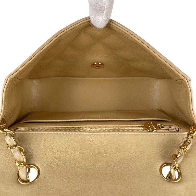 Chanel Diana Matelasse Single Flap Chain Shoulder Bag Coco Mark Shoulder Bag