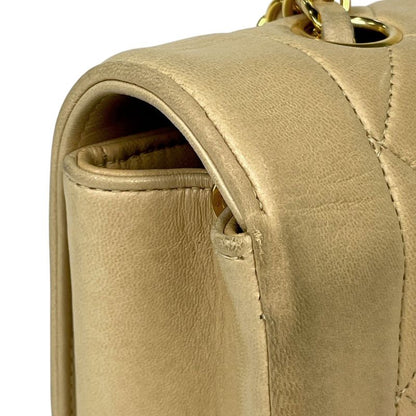 Chanel Diana Matelasse Single Flap Chain Shoulder Bag Coco Mark Shoulder Bag