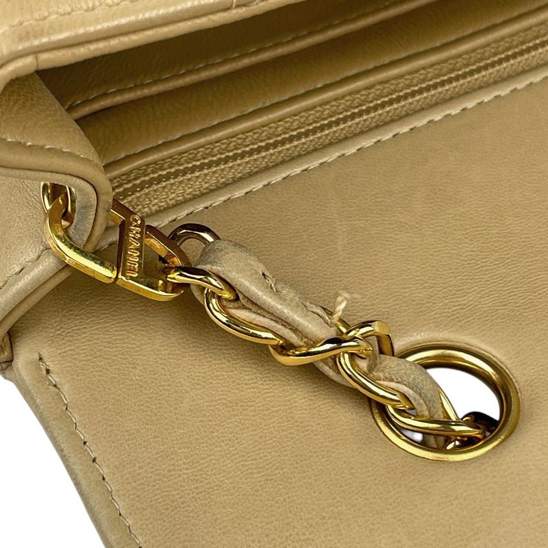 Chanel Diana Matelasse Single Flap Chain Shoulder Bag Coco Mark Shoulder Bag