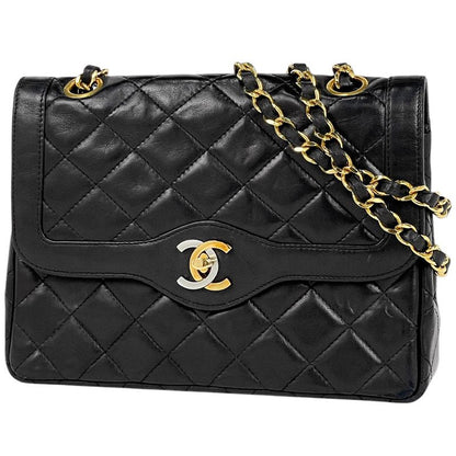 Chanel Paris Limited Matelasse W Flap Chain Shoulder Bag Coco Mark Shoulder Bag