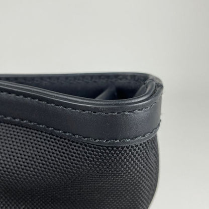 Gucci Logo Tote Shoulder Bag Sherry Line Web Tote Bag Nylon Black 631245 Women