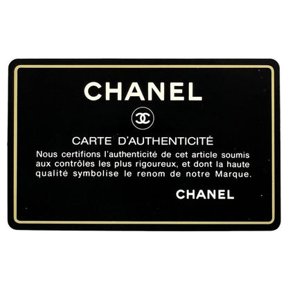 Chanel Coco Mark Handbag Matelasse Handbag Caviar Skin Black A12397 Women