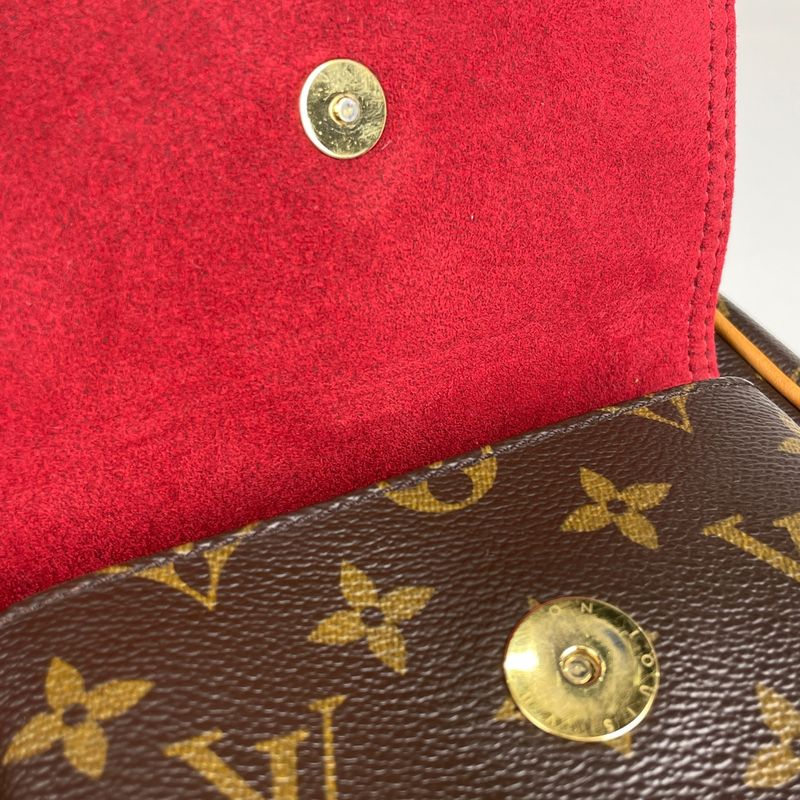 Louis Vuitton Multipli Cité Handbag Shoulder Tote Monogram Brown M51162 Women