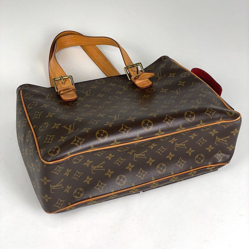 Louis Vuitton Multipli Cité Handbag Shoulder Tote Monogram Brown M51162 Women
