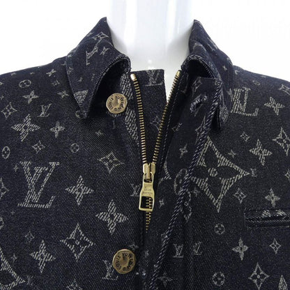 Louis Vuitton Monogram Printed Denim Jacket Hqa40wfwa Denim Jacket
