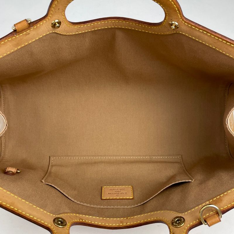 Louis Vuitton Roxbury Drive Shoulder Bag Enamel Patent Handbag Monogram Vernis