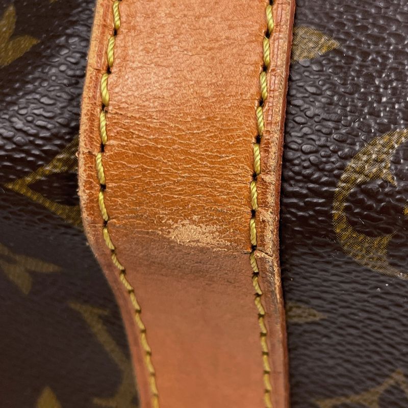 Louis Vuitton Keepall 55 Handbag Travel Business Boston Bag Monogram Brown