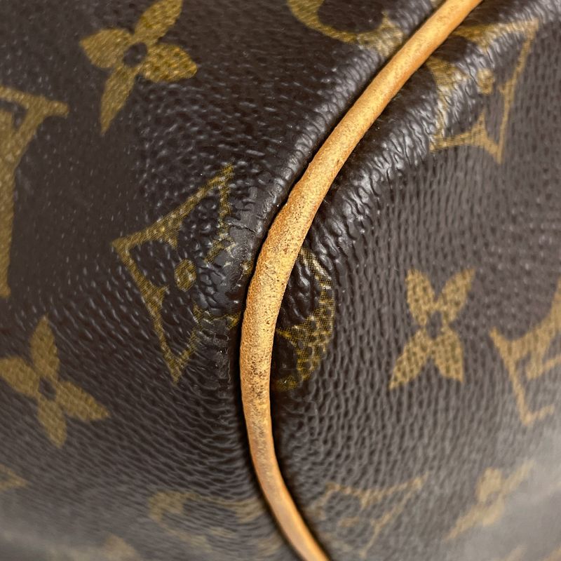 Louis Vuitton Keepall 55 Handbag Travel Business Boston Bag Monogram Brown