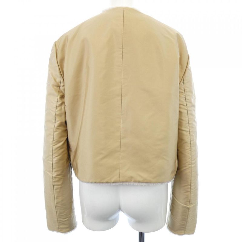 Prada Triangle Logo 55835 SWEO 15VF Collarless Jacket