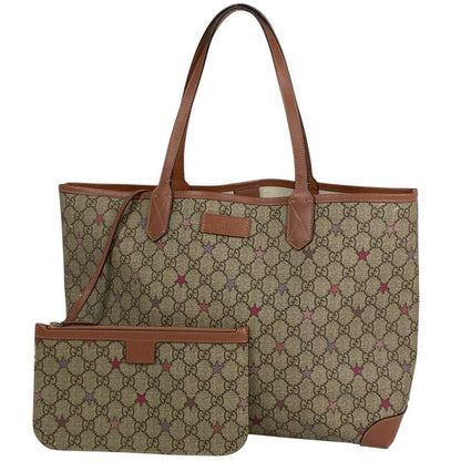 Gucci GG Pattern Tote Bag Star GG Supreme Shoulder Bag Tote Bag Coated Canvas