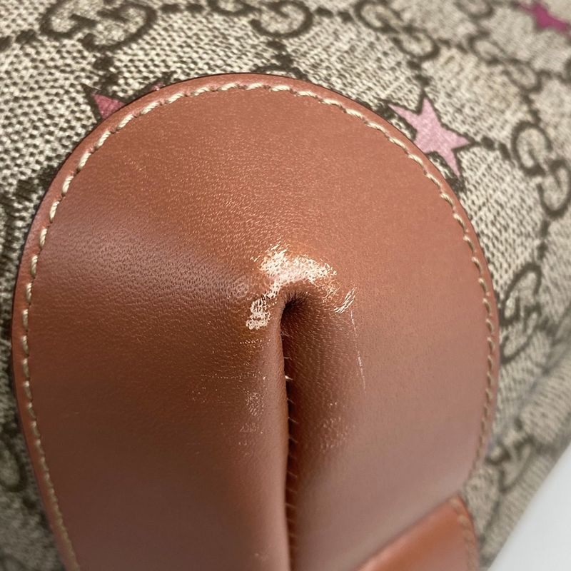 Gucci GG Pattern Tote Bag Star GG Supreme Shoulder Bag Tote Bag Coated Canvas