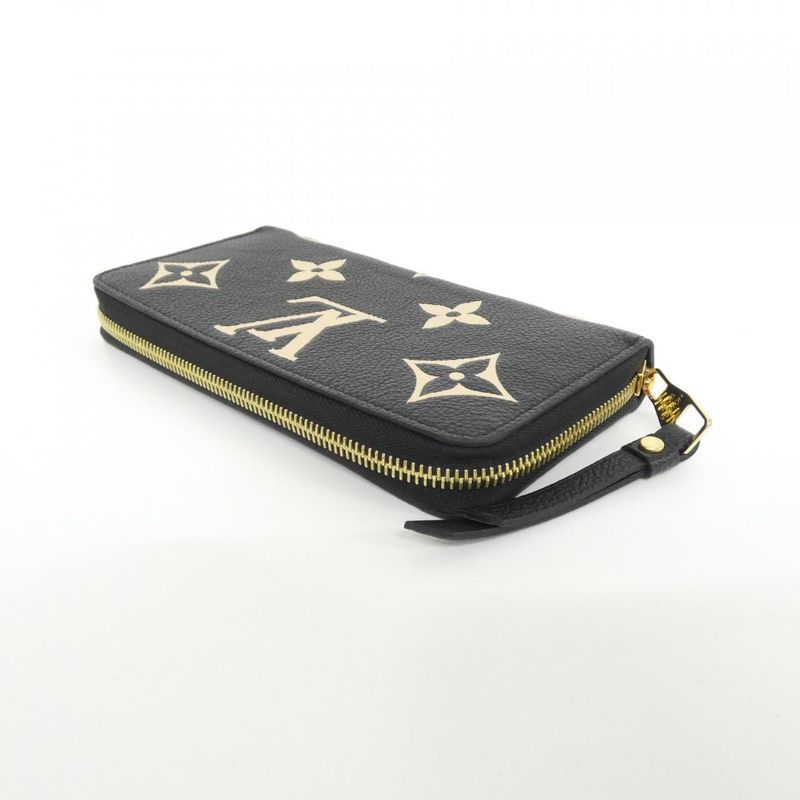 Louis Vuitton Bicolor Monogram Empreinte Zippy Wallet M80481 Wallet