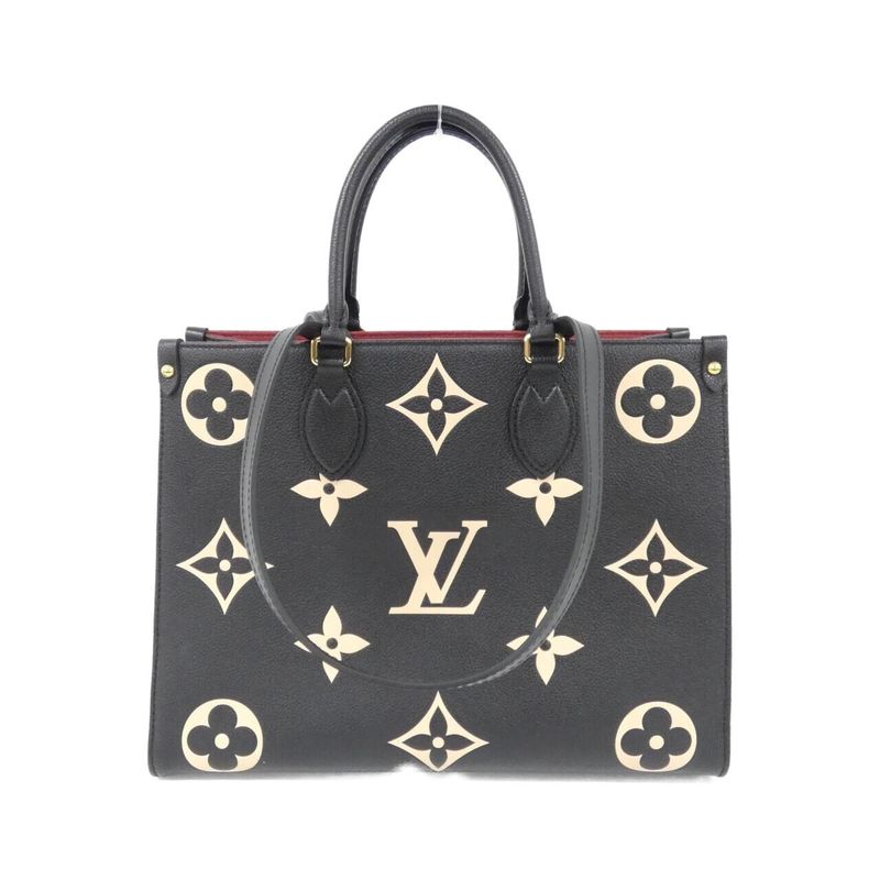 Louis Vuitton Bicolor Monogram Empreinte On-the-go MM M45495 Bag