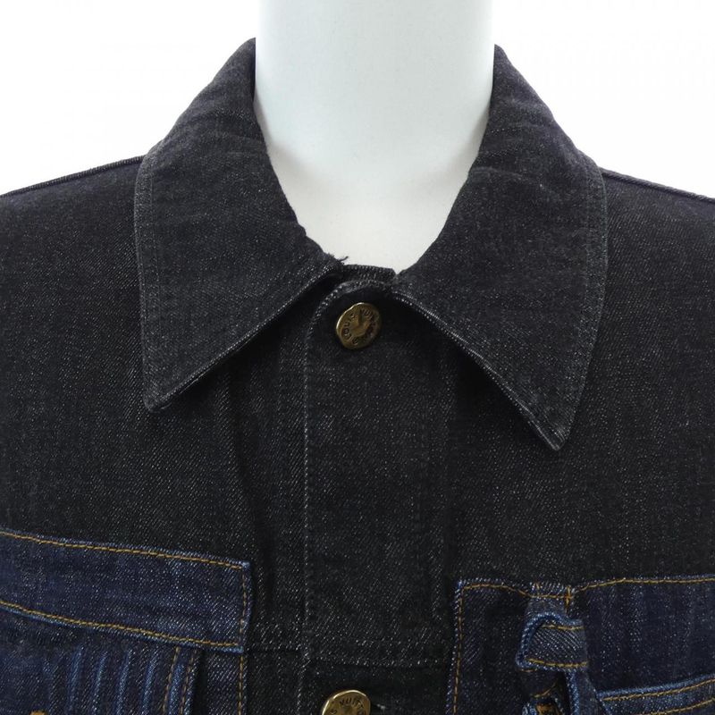 Louis Vuitton Color Column Denim Hna05wns9 Denim Jacket